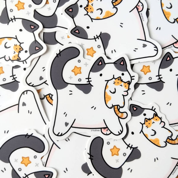 Mom Cat Sticker
