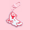Love Letter Kitty Keychain