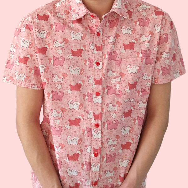 Puppy Love Button Up Shirt