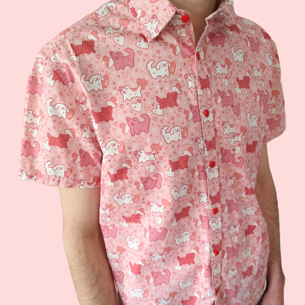 Puppy Love Button Up Shirt