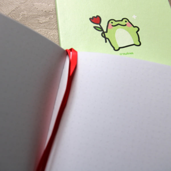 Tulip Frog Dotted Notebook
