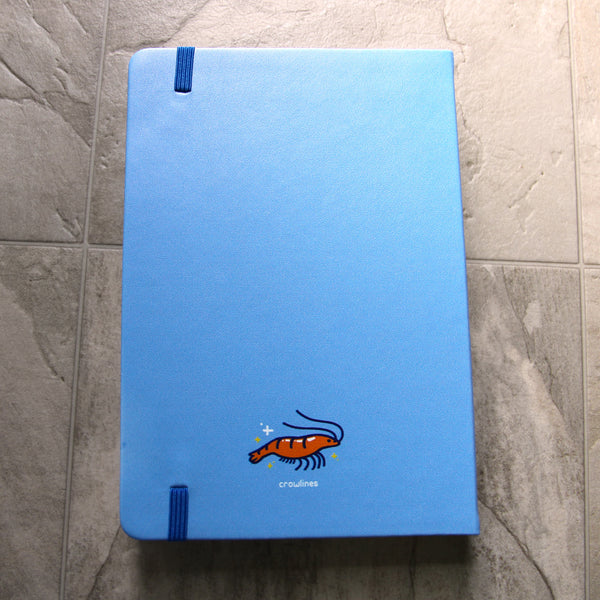 Keep It Shrimple Dotted Notebook