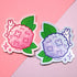 Hydrangea Bunny Sticker Set