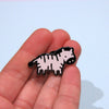 Zebra Enamel Pin