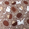 Chocolate Biscuit Desk Mat