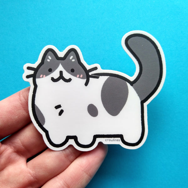 Cow Cat Sticker