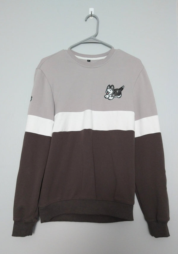 Husky Color Block Sweatshirt