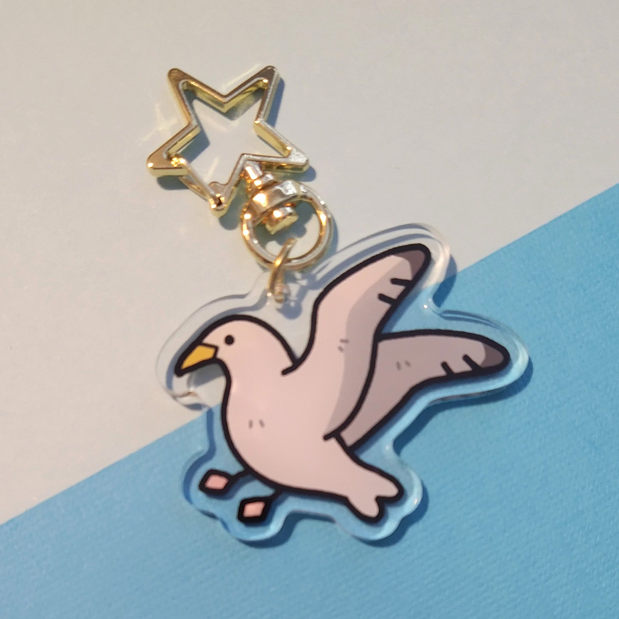 Seagull Keychain Crowlines seagull-keychain-crowlines