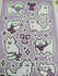 Pretty Bow Kitty (White Cat) Sticker Sheet