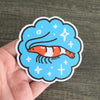 Crystal Red Shrimp Sticker