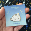 Bunny Blob Enamel Pin