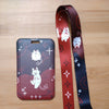 Devil Cat Card Holder + Lanyard