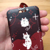 Devil Cat Card Holder + Lanyard