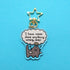 Innocent Angel Keychain (Black Cat)