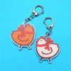 Lovely Chicken Keychain