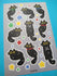 Black Cat Void Sticker Sheet