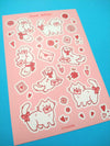 Love Letter Cat Sticker Sheet