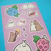 Bunny Friends Sticker Sheet