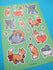 Fox Wolf Sticker Sheet