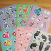 Fox Wolf Sticker Sheet