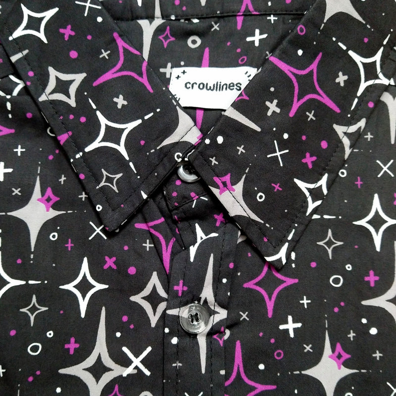Hazy Sparkle Button Up Shirt