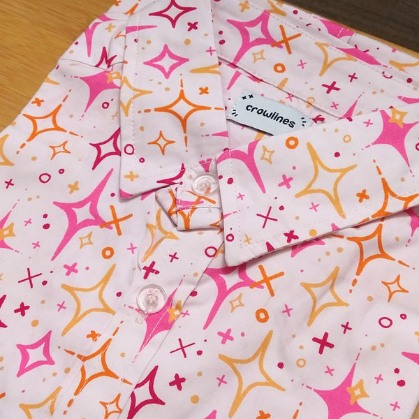 Sunset Sparkle Button Up Shirt