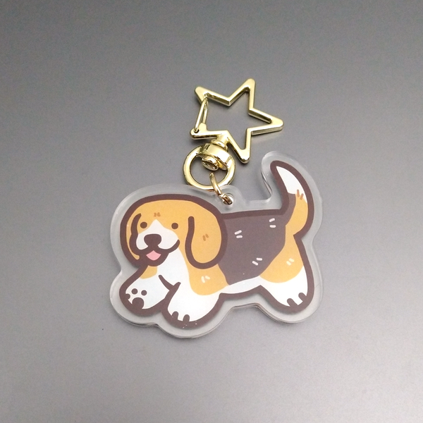 Beagle Keychain