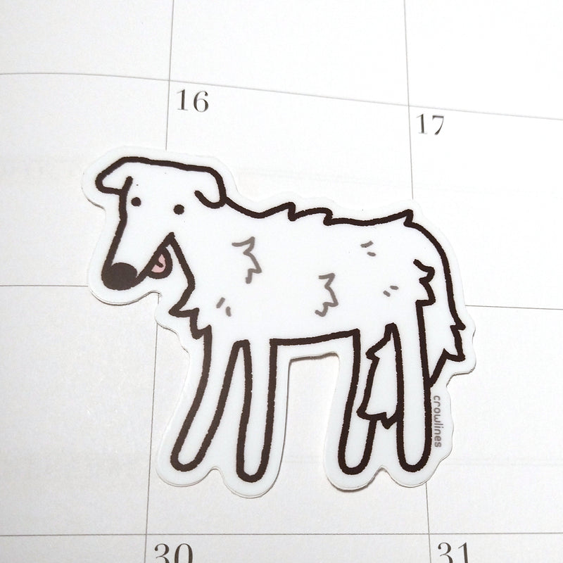 Borzoi Sticker