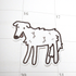 Borzoi Sticker