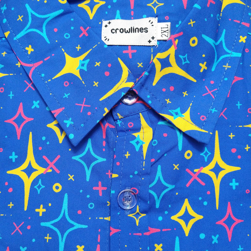 Cosmic Sparkle Button Up Shirt