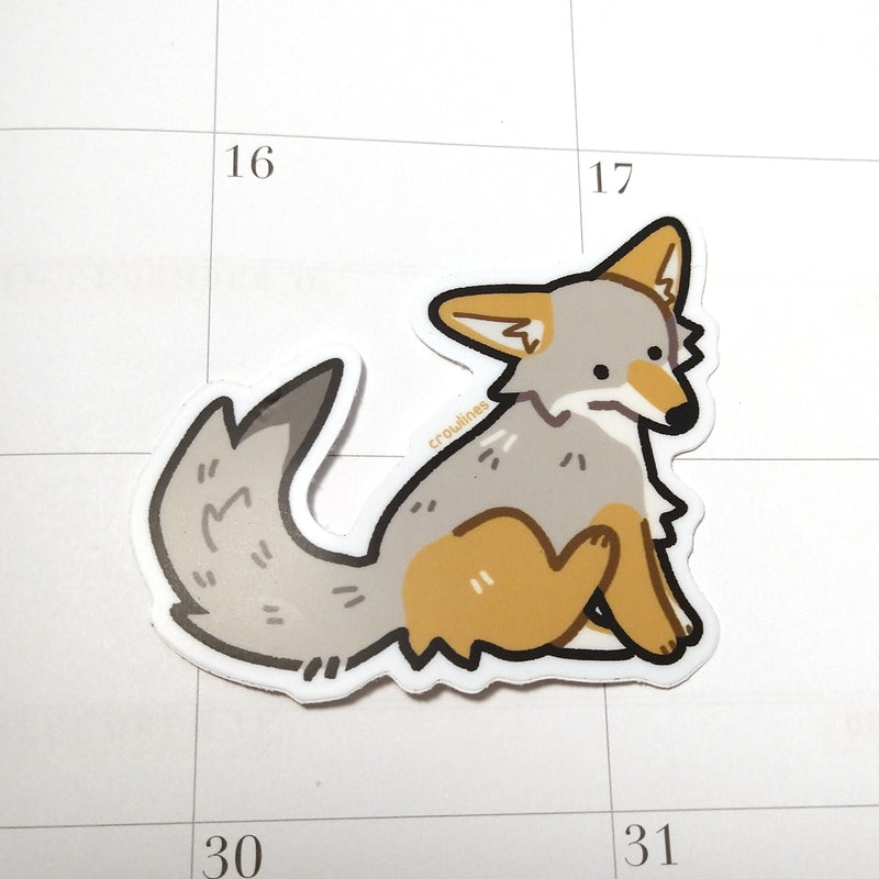 Coyote Sticker