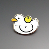 Duck and Duckling Enamel Pin