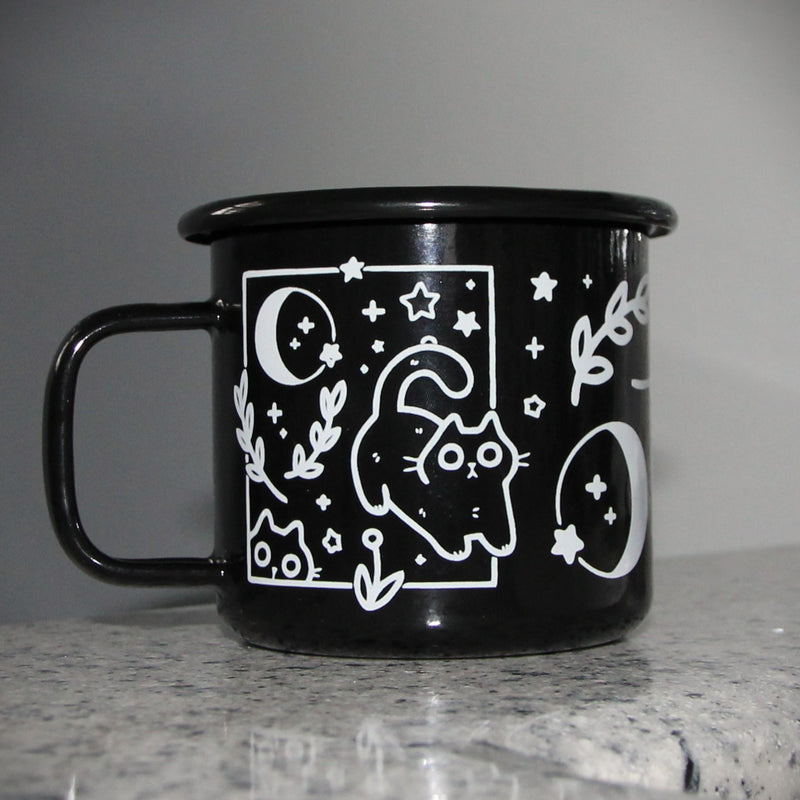 Wish Upon a Fish Enamel Mug