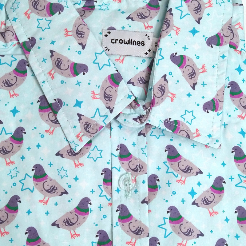 Pigeon Button Up Shirt