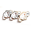 Kitty Pronoun Enamel Pin (He)