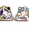 Trans Kitty Pride Enamel Pin