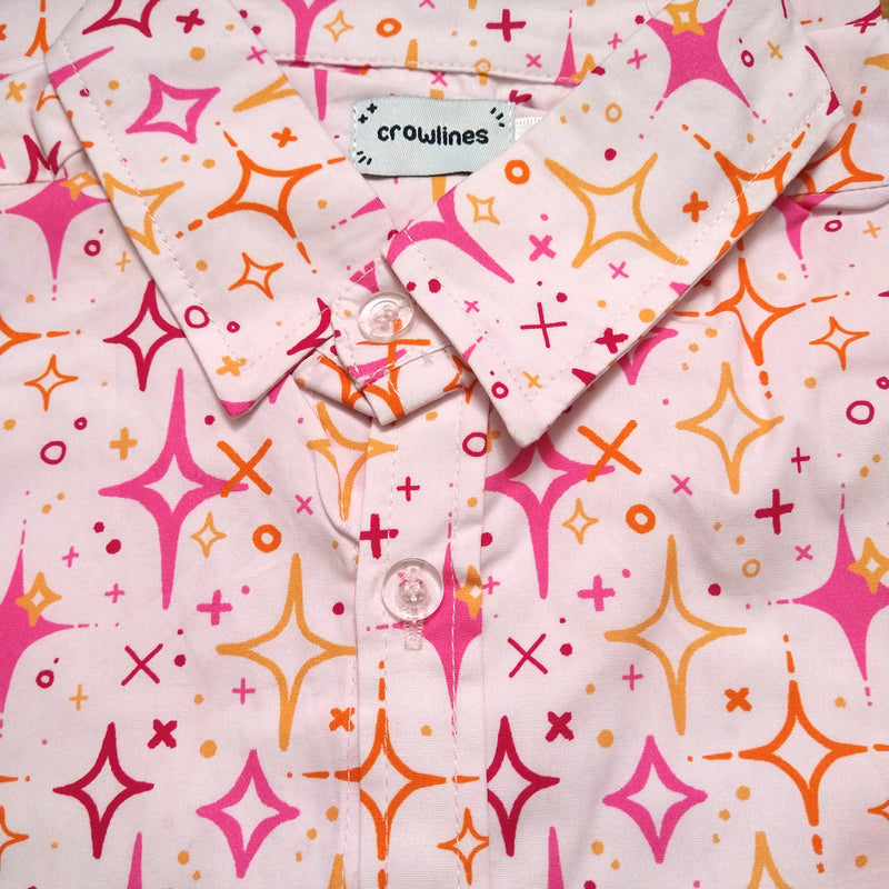 Sunset Sparkle Button Up Shirt