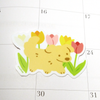 Tulip Dog Sticker