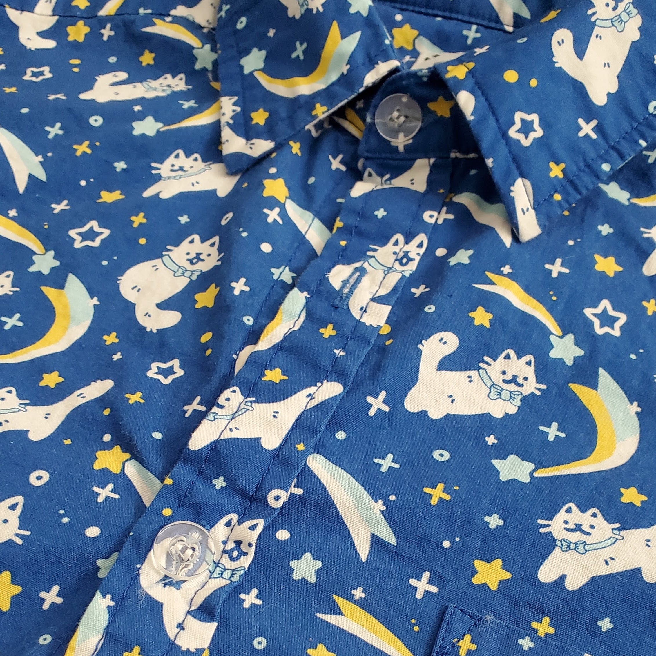 Shooting Star Button Up Shirt | crowlines