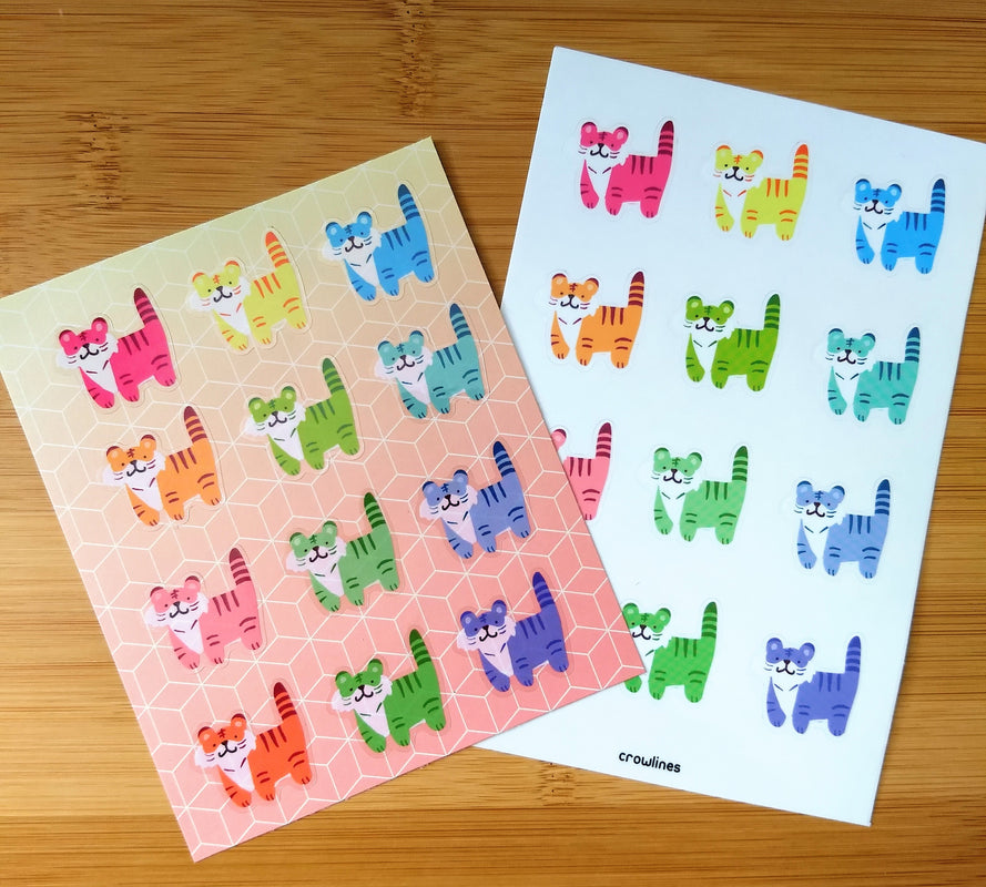 Sandylion Cats Stickers