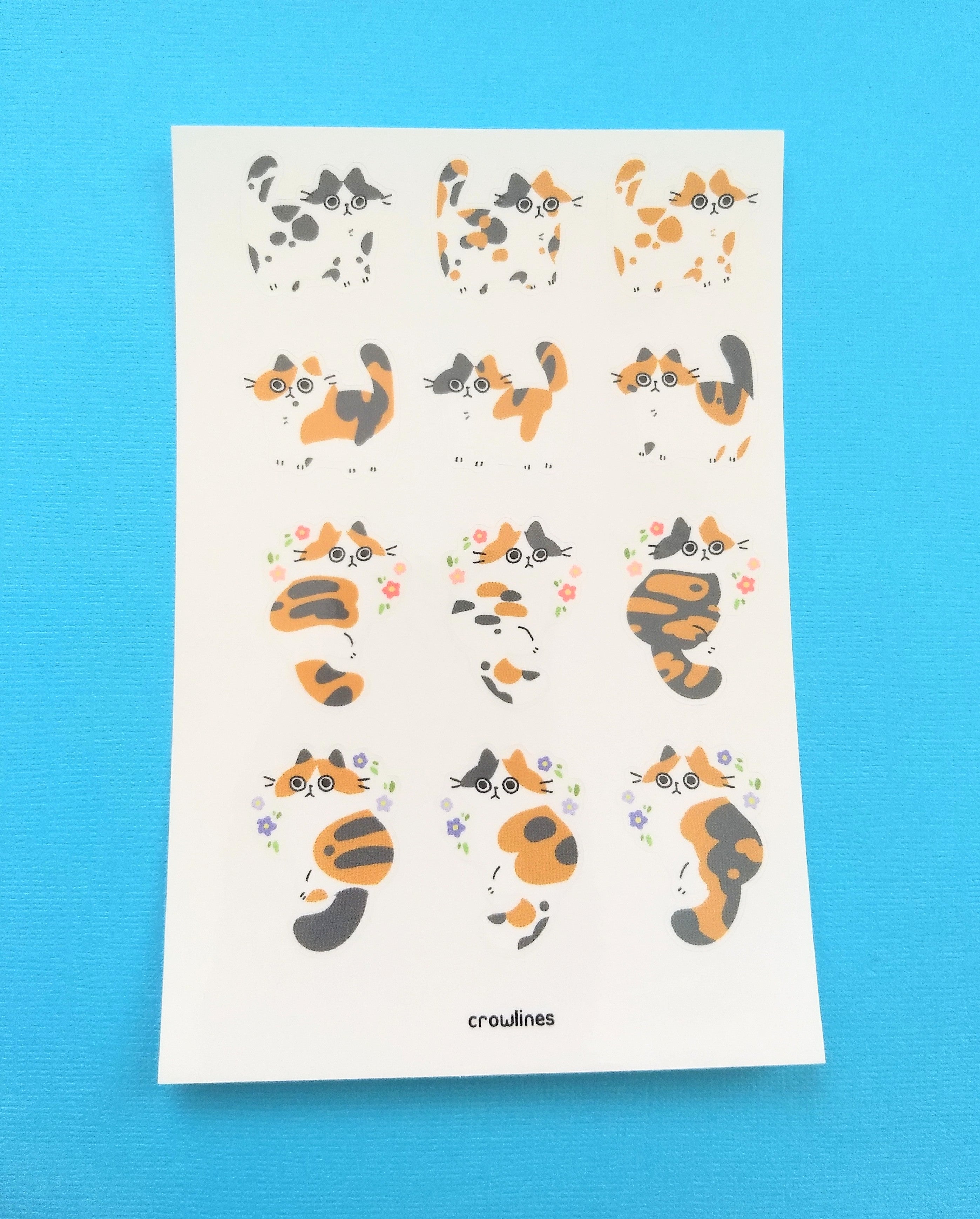 Pigeon Sticker Sheet | crowlines