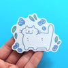Blueberry Cat Sticker
