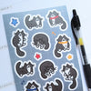 Tuxedo Cat Sticker Sheet