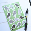 Plant Cats Sticker Sheet
