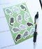 Plant Cats Sticker Sheet