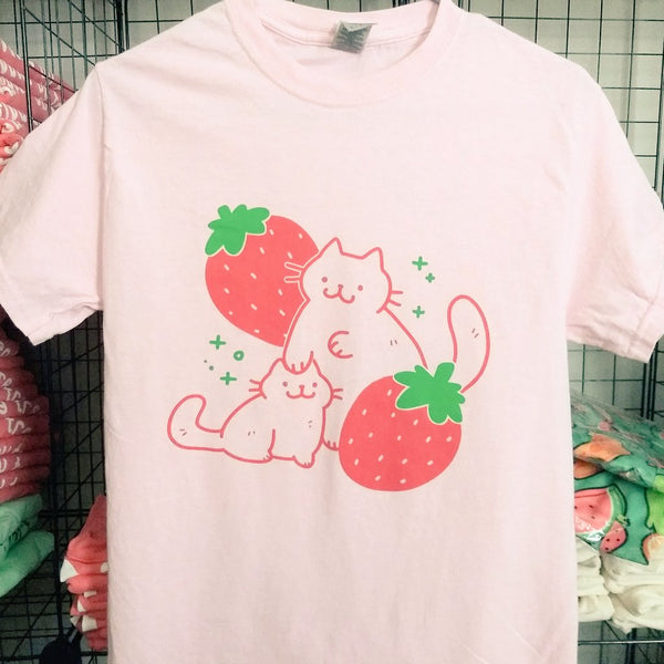 Strawberry Cat Shirt