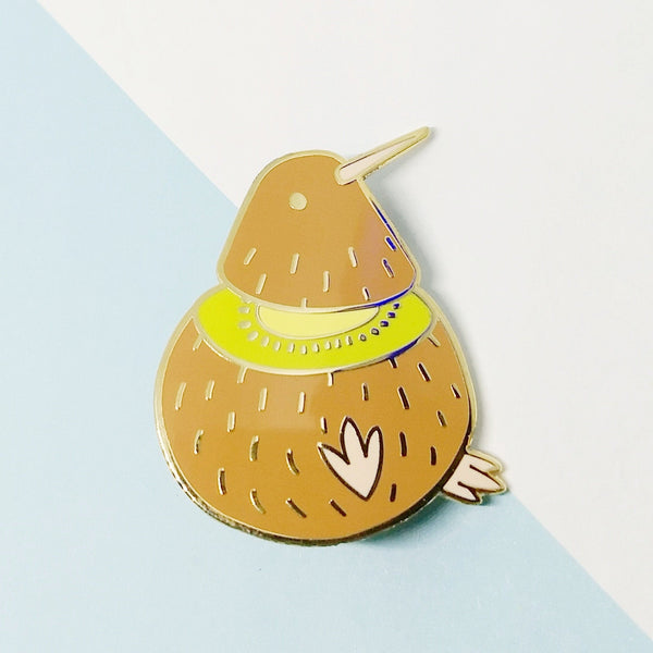 Kiwi Kiwi Enamel Pin