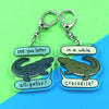 See You Later Alligator Keychain — In A While Crocodile