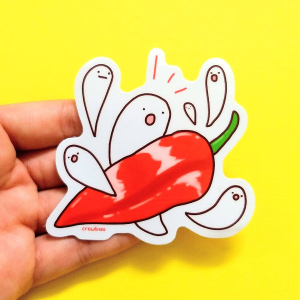 Ghost Pepper Sticker