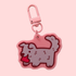 Heart Puppy Keychain